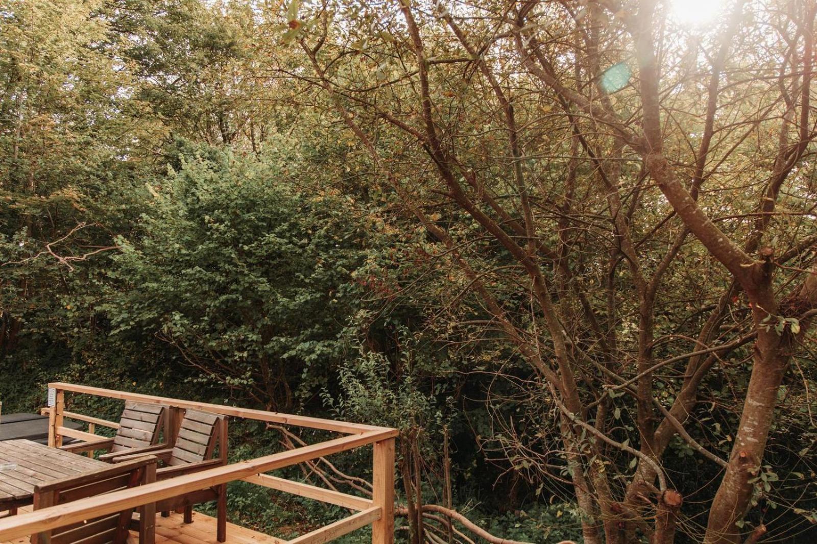 Herons Lake Retreat Hot Tub Lodges Caerwys Екстериор снимка